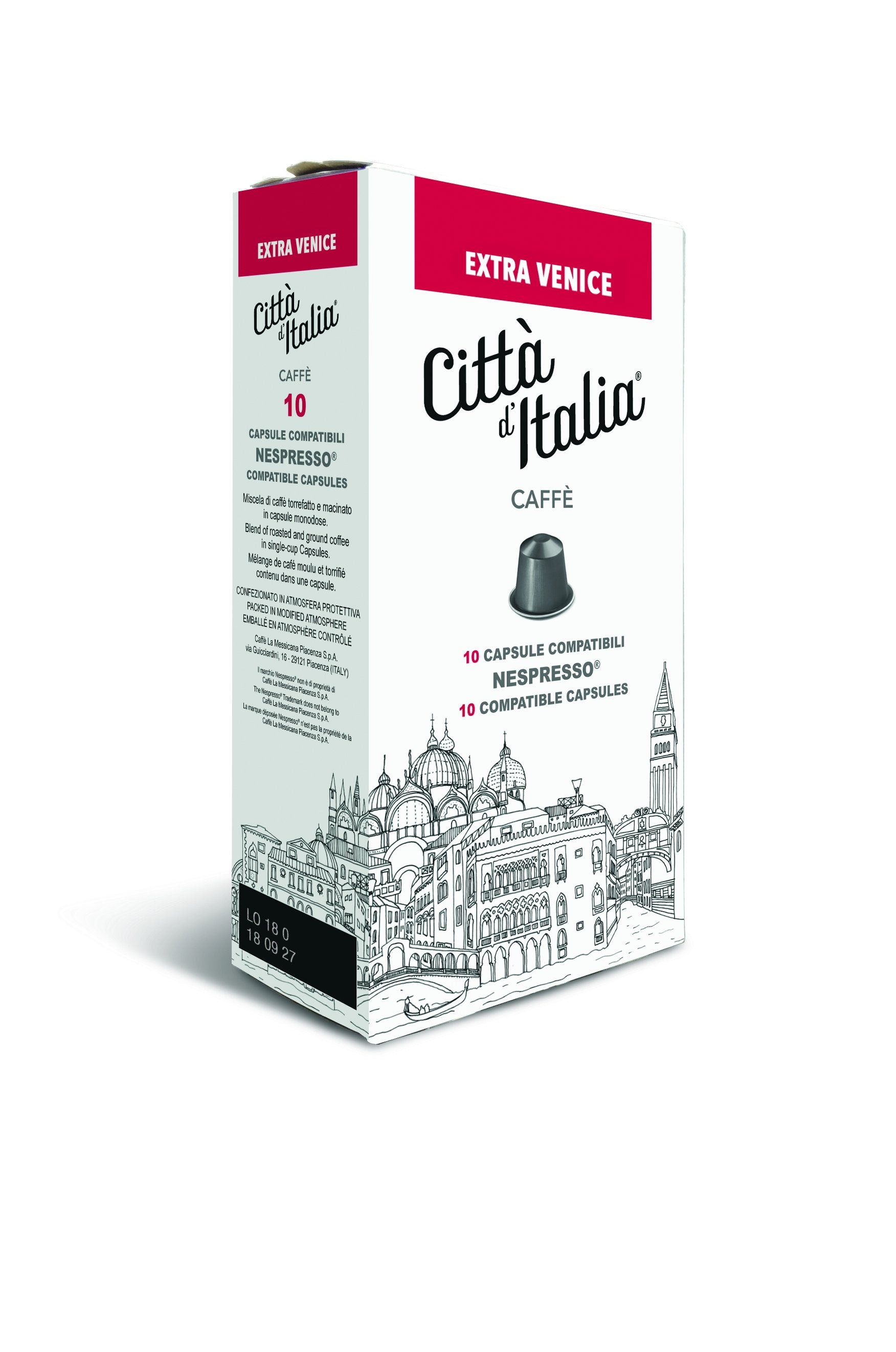 10 Capsule  Città d'Italia Extra venice